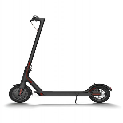 ADELIND Foldable 2 Wheel High Speed Electric Scooter for Adults|Aluminum Alloy Body|Max Speed Upto 25 Km/H Electric Scooter |Big 20Mm Wheels Scooter Skating Cycle Capacity 150 Kg, Black