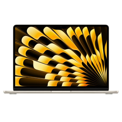 Apple Macbook Air 2024 (M3 Chip / 16GB RAM / 512 GB SSD / 8 Core CPU 10 CORE GPU / 13.6 Inch 34.46cm Liquid Retina Display /  Starlight)