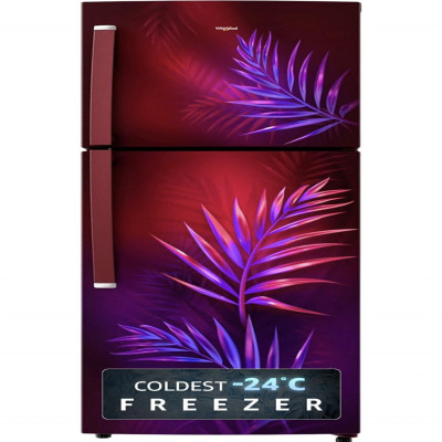 Whirlpool 235 L 2 Star Frost Free Double Door Refrigerator (NEO 278LH PRM WINE PALM(2s)-TL)