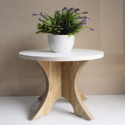Beautiful Wooden Side Table/End Table/Plant Stand/Tea Table/Stool Living Room Furniture Round Shape